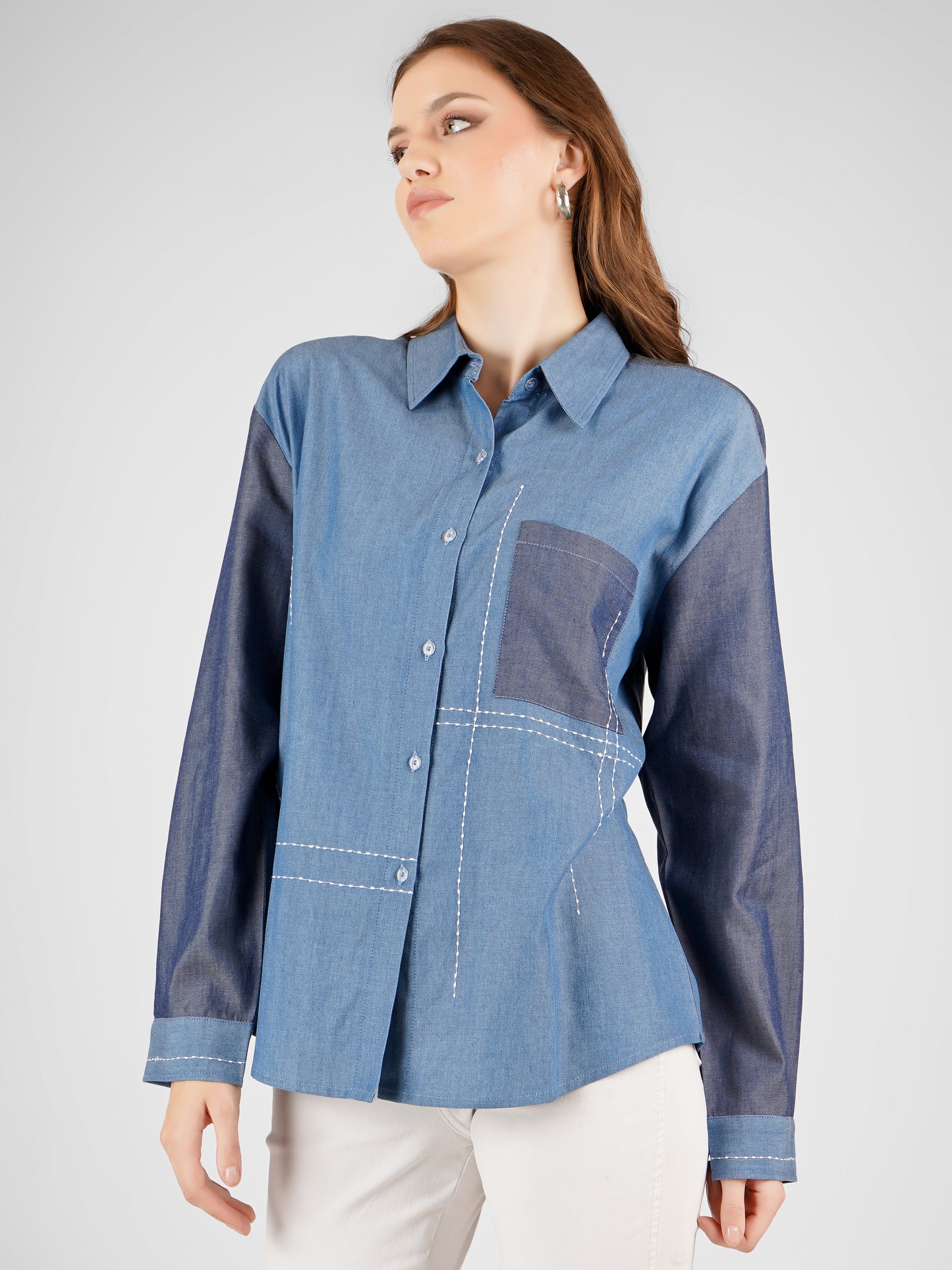 Summer Line Shirt - Denim